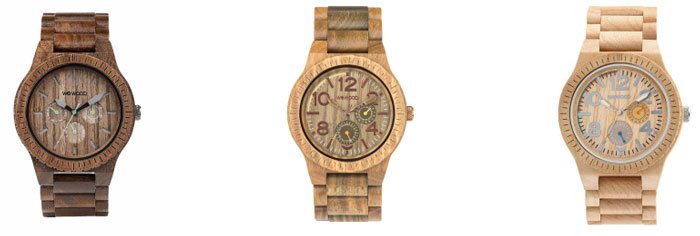 Dřevěné hodinky Wewood
